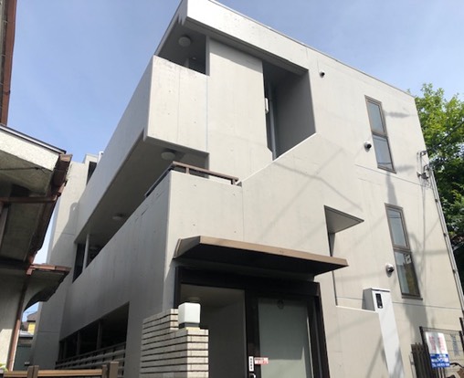 横浜市 コンクリート打ちっぱなし マンション 外壁 階段 防水 塗装 シーリング